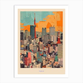 Kitsch Tokyo Poster 1 Art Print