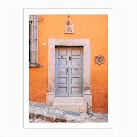 The Door Of San Miguel De Allende Mexico Art Print