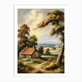 Landscape Painting 17 Art Print