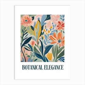 Botanical Elegance Wall Art Art Print