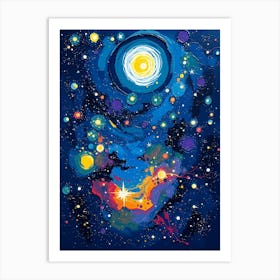 Starry Night 30 Art Print