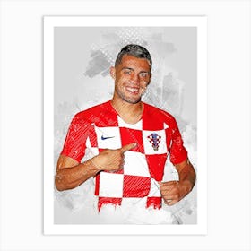 Mateo Kovacic Croatia Art Print