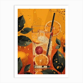 Aperol Spritz Art Print 266 Art Print