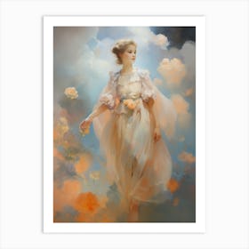 Angel Of The Sky Art Print