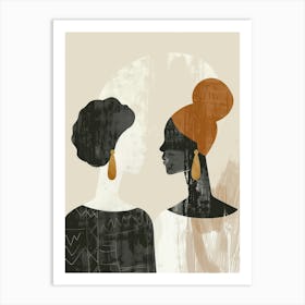 Portrait Of African Women 1 Art Print