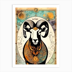 The Ram Art Print