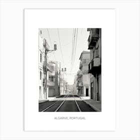 Poster Of Athens, Greece, Photography In Black And White 1 Art Print