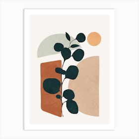 Soft Shapes V Art Print