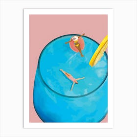 Cocktail In A Glass 3 Art Print