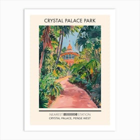 Crystal Palace Park London Parks Garden 1 Art Print