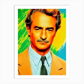 David Strathairn Colourful Pop Movies Art Movies Art Print