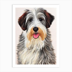 Sealyham Terrier 5 Watercolour Dog Art Print