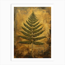 Pteris Fern Painting 2png Art Print