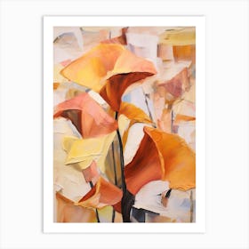 Fall Flower Painting Calla Lily 2 Art Print