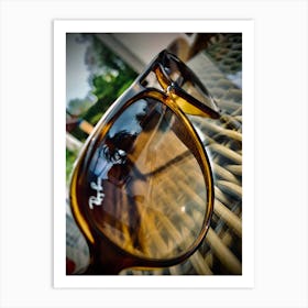 Ray Ban Sunglasses Art Print