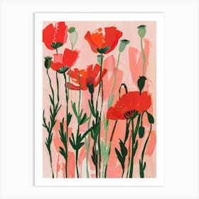 Poppies 69 Art Print