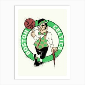 Boston Celtics 1 Art Print
