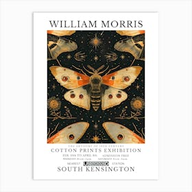 William Morris Exhibition Insects Series 38 Art Print