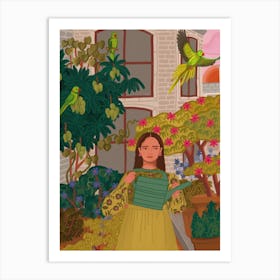 Plant Lady Art Print