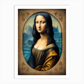 Mona Lisa 1 Art Print