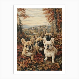 French Bulldog Tapestry 2 Art Print