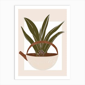 Plant In A Pot 54 Art Print