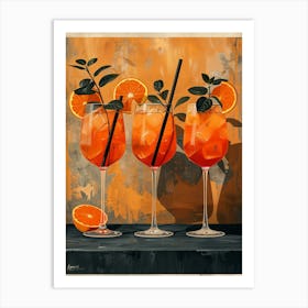 Aperol Spritz Art Print 259 Art Print