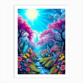 Fairy Garden Art Print