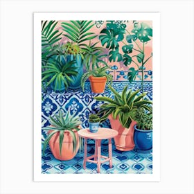 Tropical Garden 28 Art Print