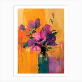 Flowers In A Vase 26 Art Print