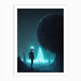 Alien Landscape 1 Art Print