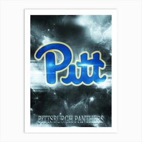 Pittsburgh Panthers Art Print