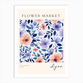 Flower Market 22 Art Print