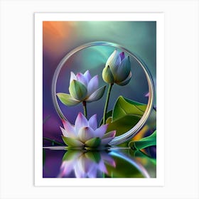 Lotus Flower 119 Art Print