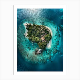 Island In The Middle Of The Ocean 2 Art Print