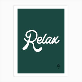 Relax Art Print