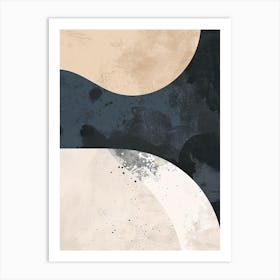 Balanced Hues Minimalist Style Art Print