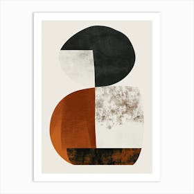 Brazzaville Stone Park Bauhaus Minimalist Art Print