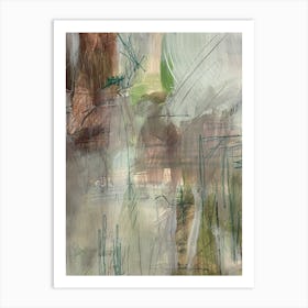 Woodland Abstract Art Print