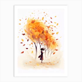 Autumn Leaves 2 Art Print