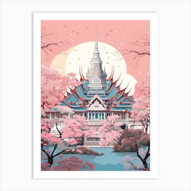 The Grand Palace Bangkok Thailand 4 Art Print