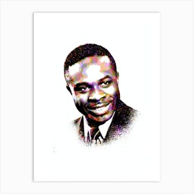 Rufus Thomas Splash Colorful Art Art Print