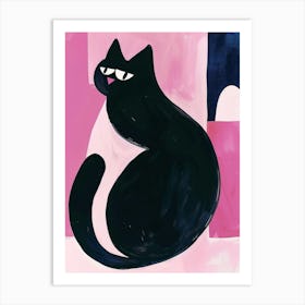 Black Cat 38 Art Print