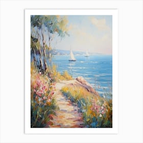 Path To The Sea Art Print