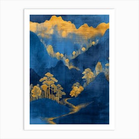 Chinese Landscape 4 Art Print