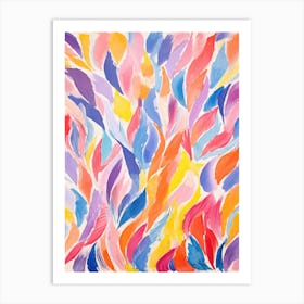 Abstract Watercolor Painting 2 Art Print