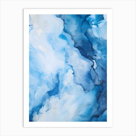 Blue Marble 3 Art Print