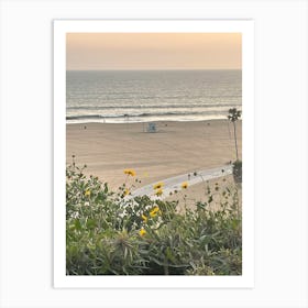 Santa Monica Art Print