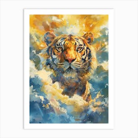 Tiger In The Sky 1 Art Print