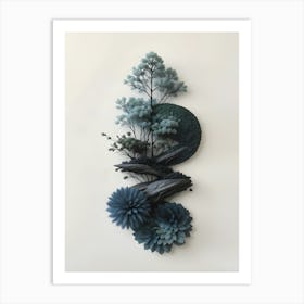 Asian Forest Art Print